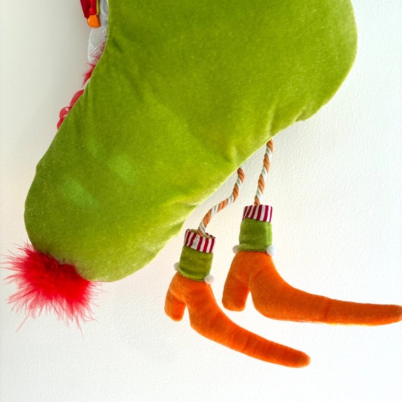 Patience Brewster Krinkles Cardinal Stocking - Picture 7 of 9